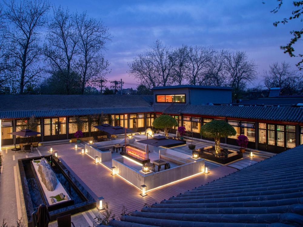 Yunju Hotel Beijing Yonghe Palace Guijie Siheyuan Esterno foto