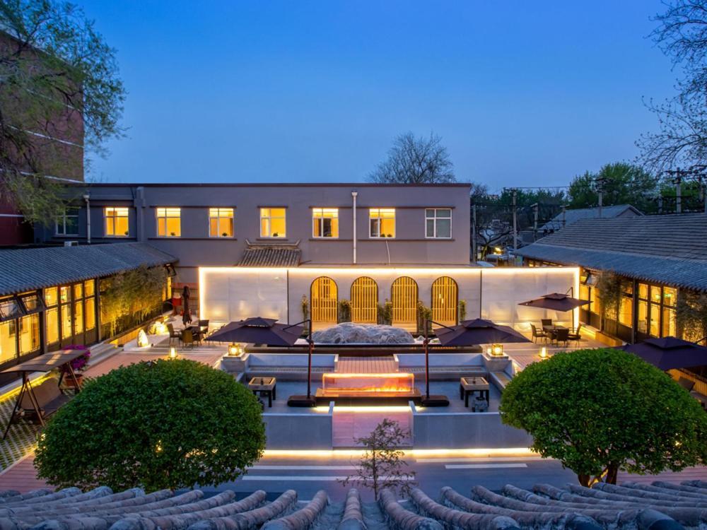 Yunju Hotel Beijing Yonghe Palace Guijie Siheyuan Esterno foto